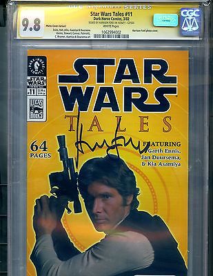 Star Wars Tales 11 CGC 98 SS Signed by Harrison Ford Ultra Rare Signature