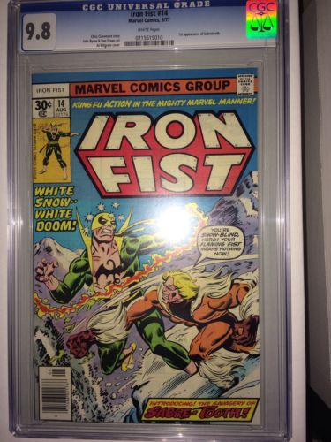 iron fist 14 CGC 98 WP