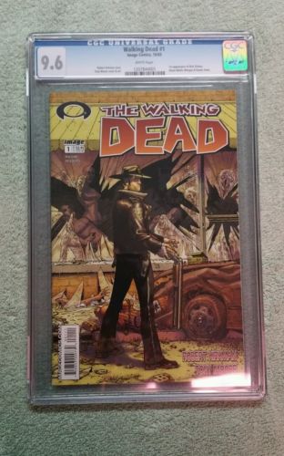 Walking Dead 1 CGC 96 Perfect case 