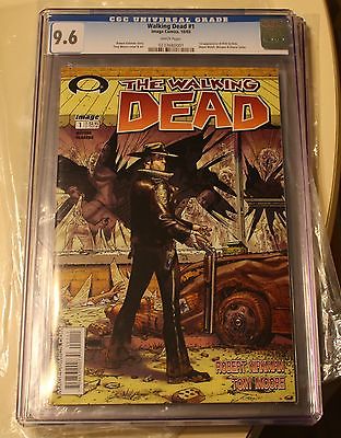 The Walking Dead 1 Oct 2003 Image CGC 96 1st print TOTALLY SUPER AWESOME