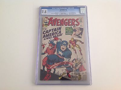 AVENGERS 4 CGC 75  Marvel