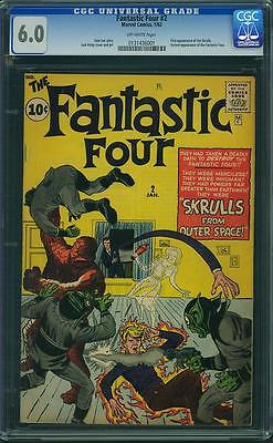 Fantastic Four 2 CGC 60  1st Skrulls