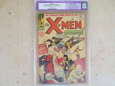 XMen 1 CGC 50 Origin and 1st appearance of the XMen Lee Kirby 1963