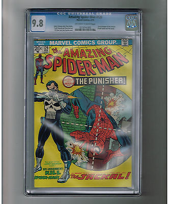 AMAZING SPIDERMAN 129 CGC Grade 98 First Punisher appearance