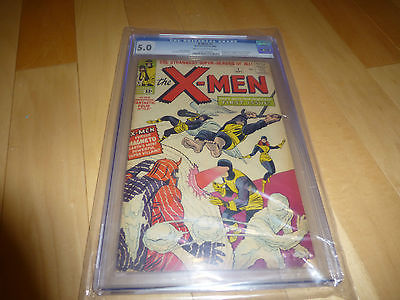 XMen 1 1963 Marvel Comics CGC 50                           1st app XMen 