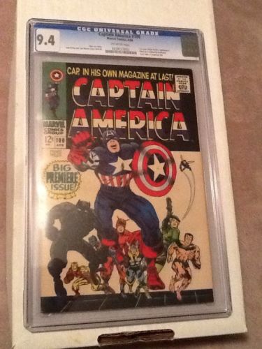 CAPTAIN AMERICA 100 1968 CGC 94 