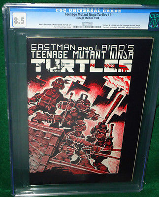 TMNT Teenage Mutant Ninja Turtles 1 CGC 85 Mirage