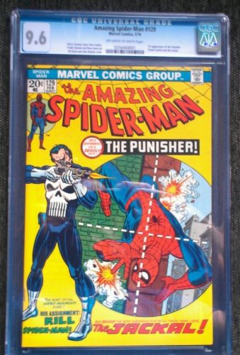 The Amazing SpiderMan 129 Feb 1974 Marvel CGC 96