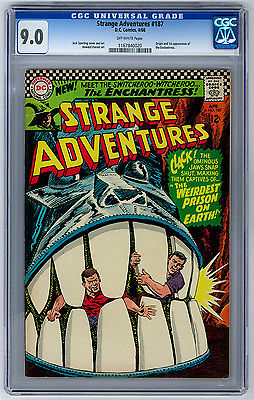 Strange Adventures 187 1966 CGC 90 1st app Enchantress Suicide Squad 1 of 7