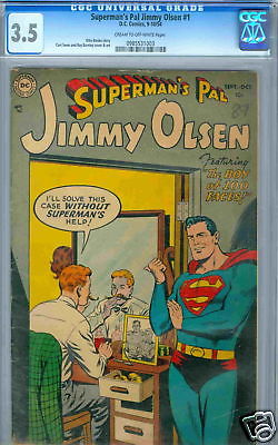 Supermans Pal Jimmy Olsen 1 CGC 35
