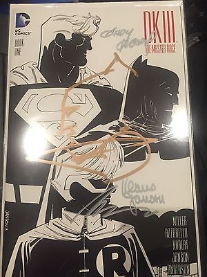 DARK KNIGHT 3 CGC 98 4X SS JANSON KUBERT AZZARRELLO FRANK MILLER SKETCH DK3 HOT