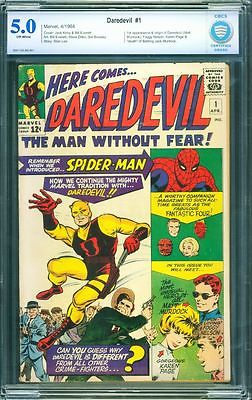 Daredevil 1 CBCS 50  1st Daredevil     CGC  CBCS