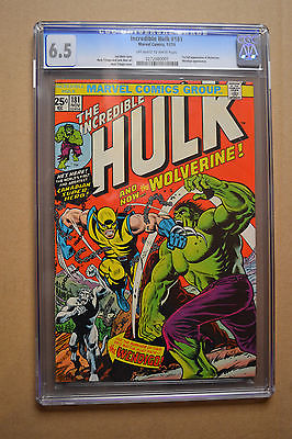 CGC Universal 65 Hulk 181 1st Full Appearance of Wolverine