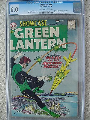 Showcase 22 CGC 60 DC 1959 1st Green Lantern Hal Jordan 