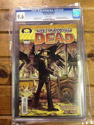 CGC 96 Walking Dead 1 1st Print NM Robert Kirkman Tony Moore Charlie Adlard