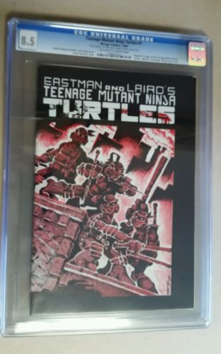 Teenage Mutant Ninja Turtles 1 1st Print CGC 85