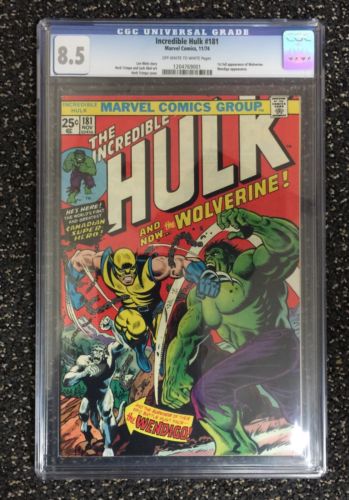 Incredible Hulk 181 CGC 85