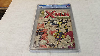 XMEN 1 CGC 25  1ST APPEARANCE  KIRBY CLASSIC 