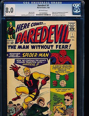 Daredevil  1 CGC 80 OffWhite Pgs