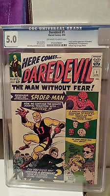 Daredevil 1 cgc 50  1964