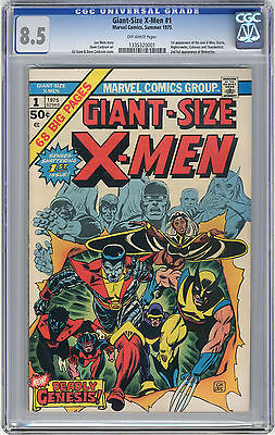 1975 Giant Size XMen 1 CGC 85 First New XMen