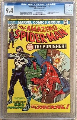 The Amazing SpiderMan 129 CGC 94 NM First Appearance of The Punisher