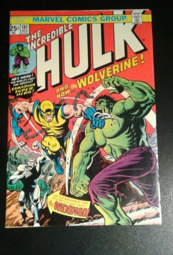 THE INCREDIBLE HULK 181 1ST FULL APPOF WOLVERINE NM GRADE CGC IT