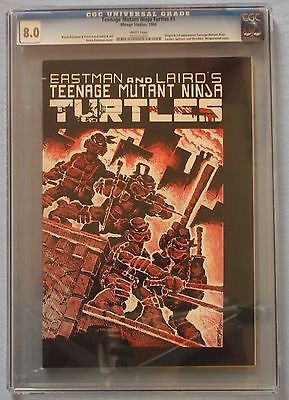 Teenage Mutant Ninja Turtles No 1 CGC 80