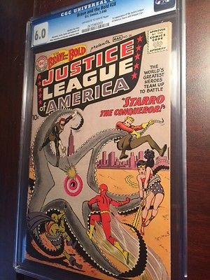 Brave and the Bold 28 CGC 60 1st Justice League of America