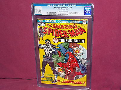 Amazing SpiderMan 129 CGC 96 KEY 1974 NMMT 1st appearance Punisher  Jackal 