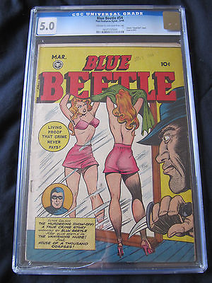 Blue Beetle 54 Mar 1948 Fox CGC 50 Good Girl Art of SOTI fame No Reserve