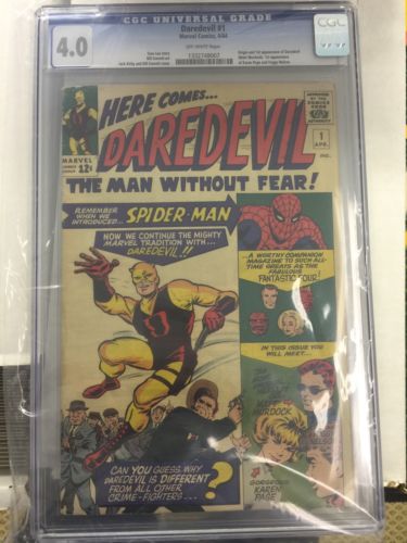 Daredevil 1 CGC 40 