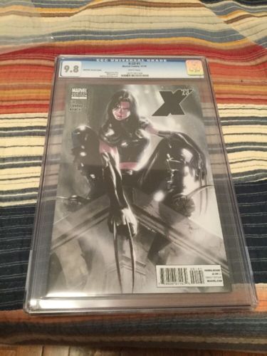 X23 1 MAY 2010 CGC 98 RARE GABRIELE DELLOTTO 125 VARIANT MARVEL