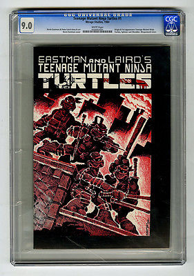 Teenage Mutant Ninja Turtles 1 CGC 90 Eastman Laird Mirage Copper Age TMNT