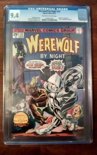 Werewolf by Night 32 CGC 94 1st Moon Knight