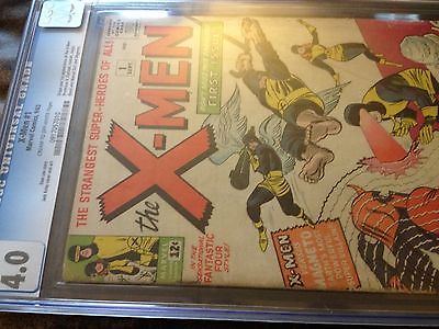 comic xmen 1 1963 cgc grade 40