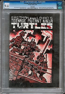 Teenage Mutant Ninja Turtles 1 CGC 96 W 1st Print 2nd Highest Graded