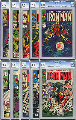 1968 Iron Man 110 CGC 70 75 80 85 92