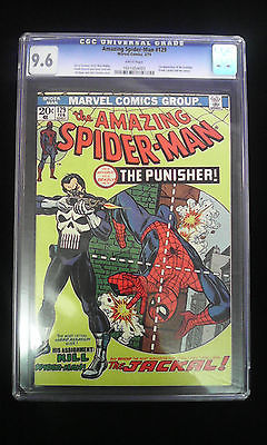 The Amazing SpiderMan 129 CGC 96  1st appearance of The Punisher
