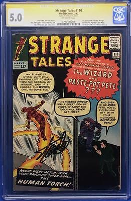 Strange Tales 110 CGC 50 1st appearance of Doctor Strange Signed by Stan Lee