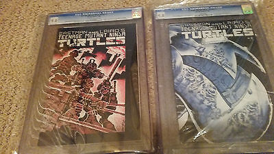 Teenage Mutant Ninja Turtles Mirage Original Prtinting 1 and 2 CGC