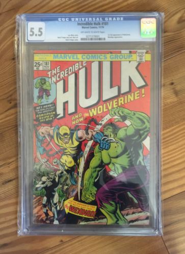 The Incredible Hulk 181 Nov 1974 Marvel CGC 55