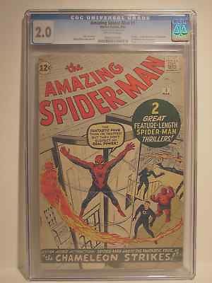 AMAZING SPIDERMAN Comic Book  Issue  1  363  CGC Grade 20