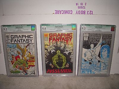 GRAPHIC FANTASY 123  SAVAGE DRAGON AJAX COMICS CGC 9294  ERIK LARSEN