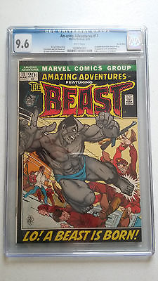 Amazing Adventures 11 Mar 1972 Marvel CGC 96 Suscha News copy