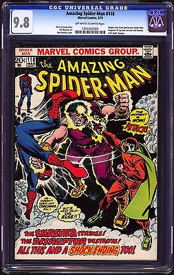 Amazing SpiderMan 118 Marvel 1973 CGC 98 NMMT  HIGHEST 112