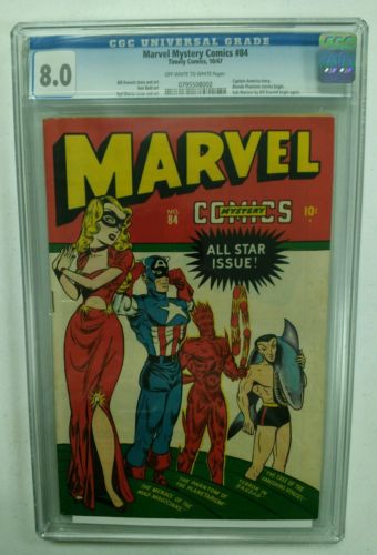 Marvel Mystery Comics 84 1947 CGC 80