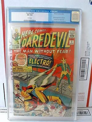 DAREDEVIL 2 CGC 94 WHITE PAGES 2ND APP DD AND 2ND APP ELECTRO