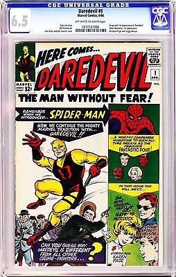 DAREDEVIL 1 STAN LEE 1964 CGC 65 OWW 1st Appearance of Daredevil NETFLIX