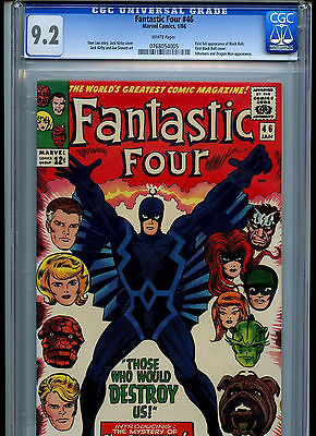 Fantastic Four 46 CGC 92 Black Bolt Hot book